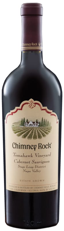 Chimney Rock Tomahawk Vineyard Cabernet Sauvignon 2019 Front Bottle Shot