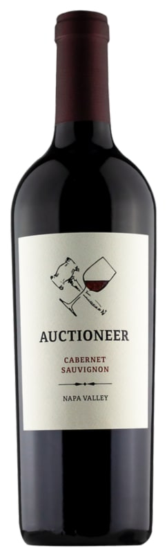 Auctioneer Napa Valley Cabernet Sauvignon 2022 Front Bottle Shot