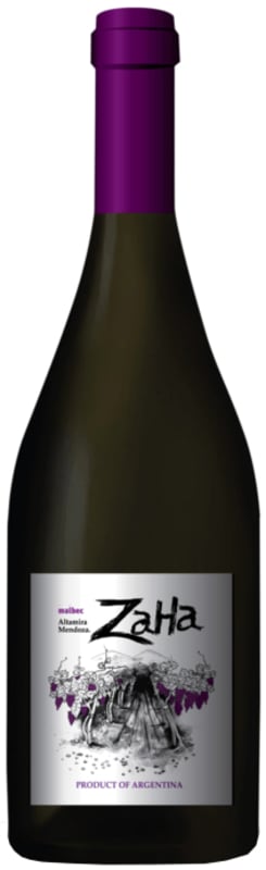 ZaHa Malbec 2014 Front Bottle Shot