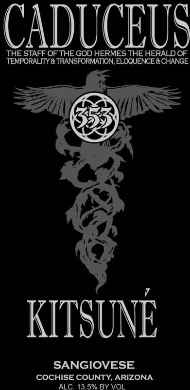 Caduceus Cochise County Kitsune 2013 Front Label
