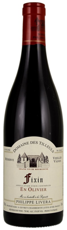 Philippe Livera Fixin En Olivier 2015 Front Bottle Shot