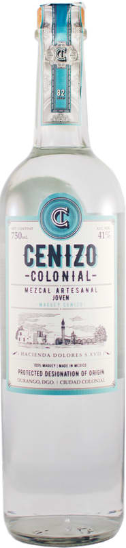 Lagrimas de Dolores Cenizo Colonial Hacienda Dolores Mezcal (700ML) Front Bottle Shot