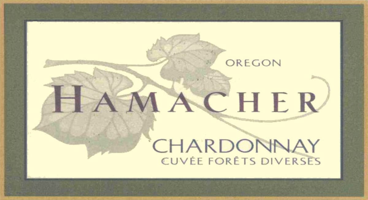 Hamacher Wines Cuvee Forets Diverses Chardonnay 2004 Front Label