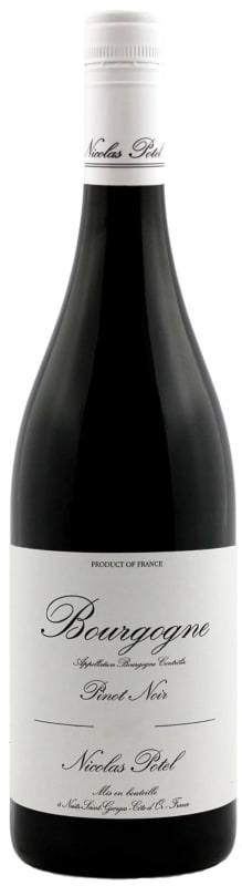 Nicolas Potel Bourgogne Pinot Noir 2020 Front Bottle Shot