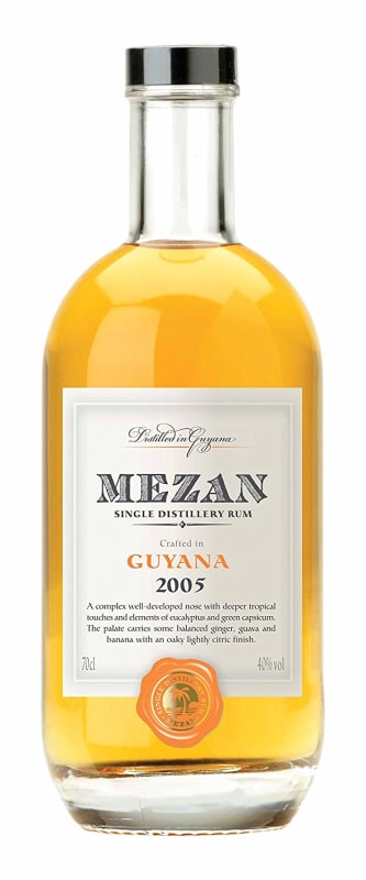 Mezan Guyana Rum 2005 Front Bottle Shot