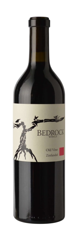 Bedrock Wine Company Old Vine Zinfandel 2018 Front Bottle Shot