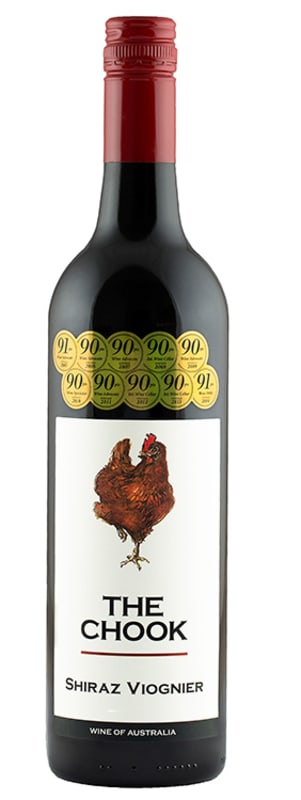 The Chook Shiraz-Viognier 2014 Front Bottle Shot