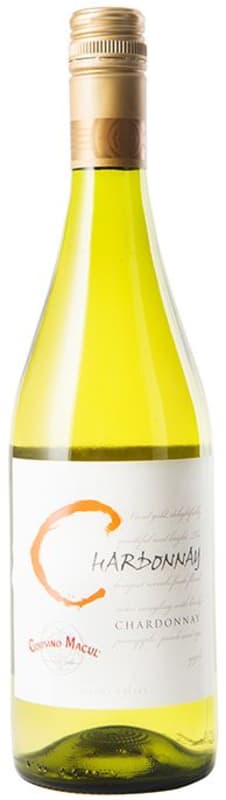 Cousino Macul Chardonnay 2016 Front Bottle Shot