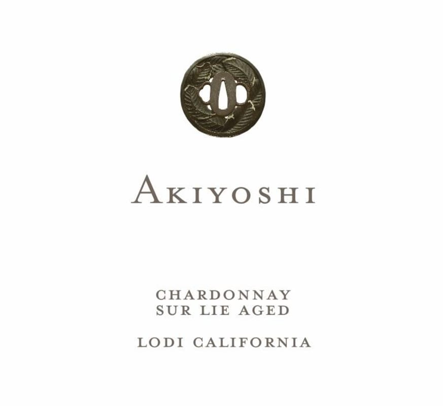 Akiyoshi Chardonnay 2016 Front Label