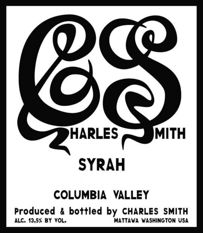 Charles Smith Wines K Vintners 2009 Front Label