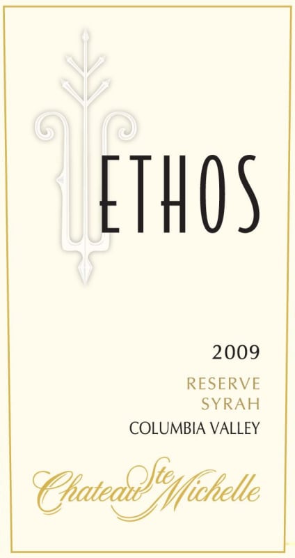 Chateau Ste. Michelle Ethos Reserve Syrah 2009 Front Label