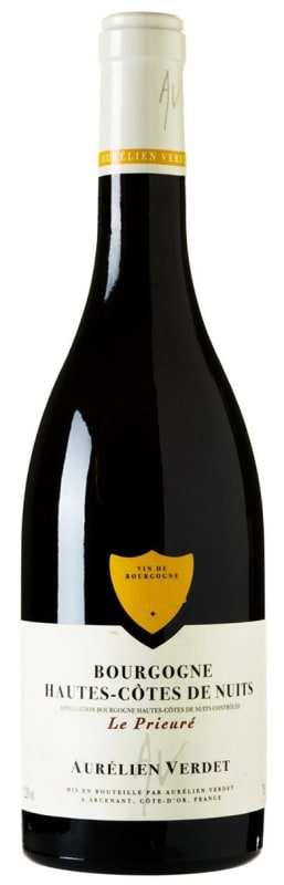 Aurelien Verdet Hautes Cotes de Nuits Le Prieure 2022 Front Bottle Shot