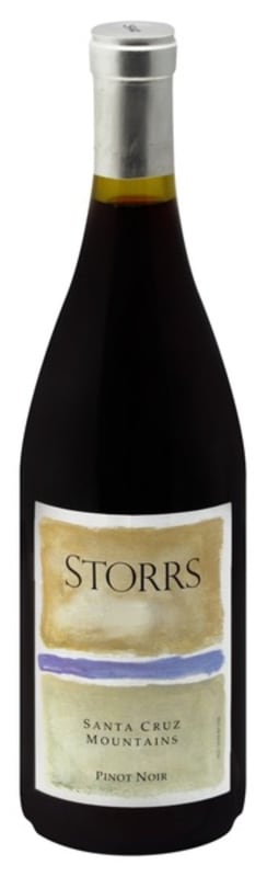 Storrs Santa Cruz Mountains Pinot Noir 2018 Front Bottle Shot
