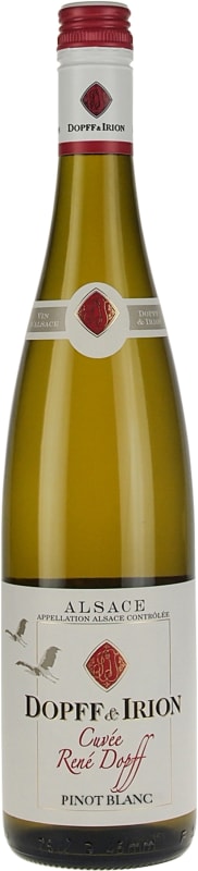 Dopff & Irion Pinot Blanc 2014 Front Bottle Shot