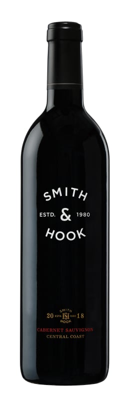 Smith & Hook Cabernet Sauvignon 2018 Front Bottle Shot