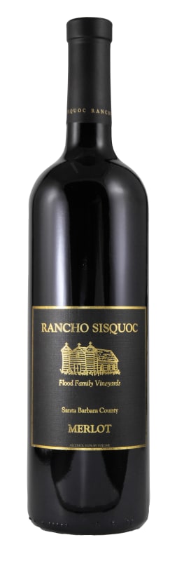 Rancho Sisquoc Merlot 2017 Front Bottle Shot
