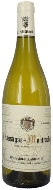 Gagnard-Delagrange Chassagne-Montrachet Blanc 2016 Front Bottle Shot