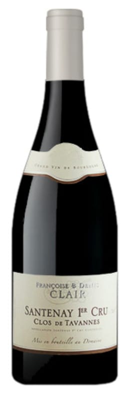 Francoise & Denis Clair Santenay Clos de Tavannes Premier Cru 2015 Front Bottle Shot