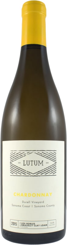 LUTUM Durell Vineyard Chardonnay 2015 Front Bottle Shot