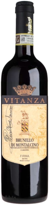 Vitanza Firma Brunello di Montalcino 2008 Front Bottle Shot
