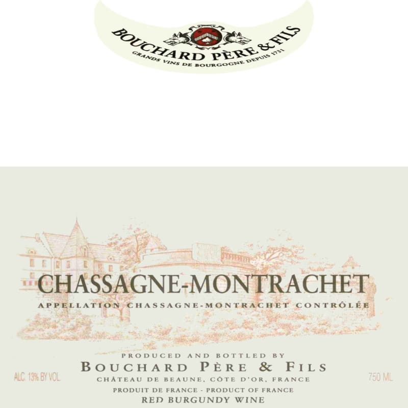Bouchard Pere & Fils Chassagne-Montrachet Rouge 2008 Front Label
