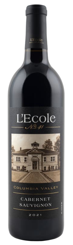 L'Ecole 41 Columbia Valley Cabernet Sauvignon 2021 Front Bottle Shot
