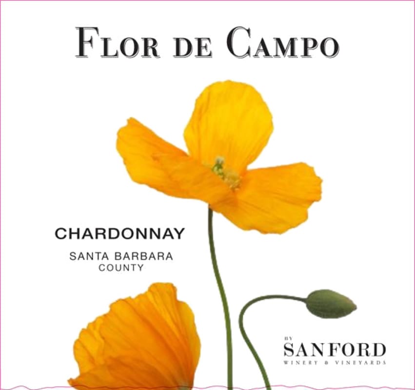 Sanford Flor de Campo Chardonnay 2014 Front Label