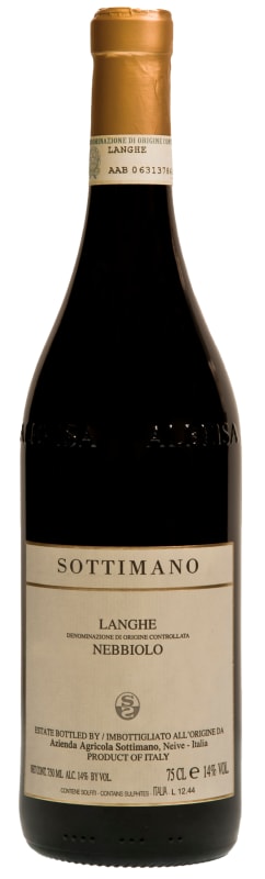 Sottimano Langhe Nebbiolo 2024 Front Bottle Shot