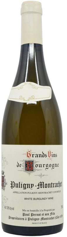 Paul Pernot Puligny-Montrachet 2022 Front Bottle Shot