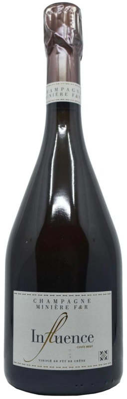 Miniere F & R Influence Brut Front Bottle Shot