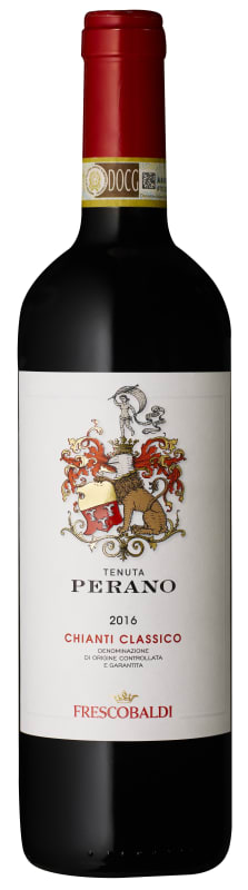 Frescobaldi Tenuta Perano Chianti Classico 2016 Front Bottle Shot
