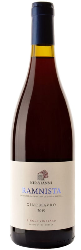 Kir-Yianni Ramnista Vineyard Xinomavro 2019 Front Bottle Shot