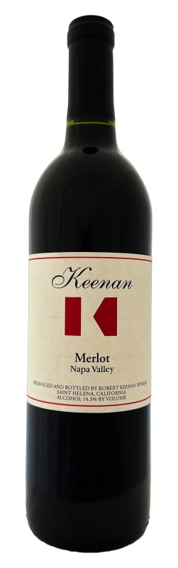 Keenan Napa Valley Merlot 2021 Front Bottle Shot