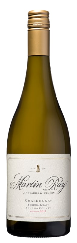 Martin Ray Sonoma County Chardonnay (375ML half-bottle) 2017 Front Bottle Shot