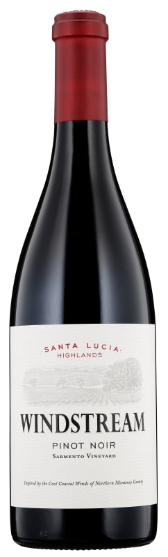 Windstream Pinot Noir 2023 Front Bottle Shot