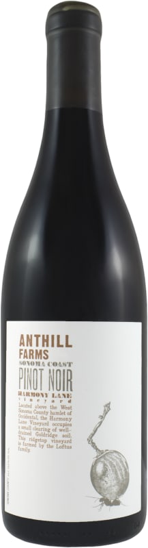 Anthill Farms Harmony Lane Vineyard Pinot Noir 2020 Front Bottle Shot
