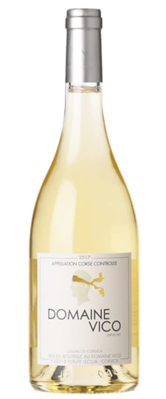 Domaine Vico Vin de Corse Blanc 2019 Front Bottle Shot