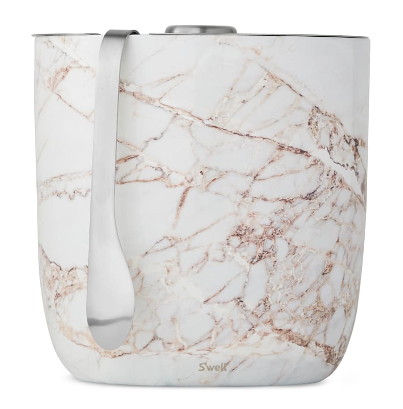 S'well Calacatta Gold Ice Bucket + Tongs Gift Product Image