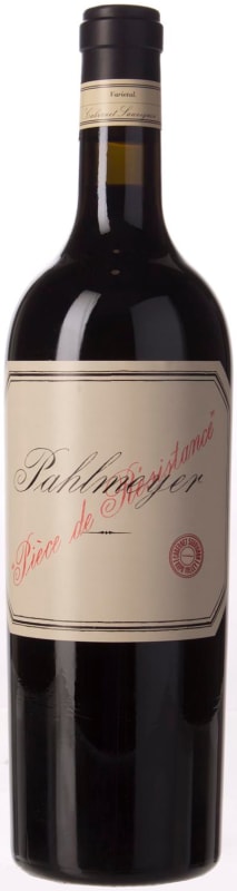 Pahlmeyer Piece de Resistance 2013 Front Bottle Shot