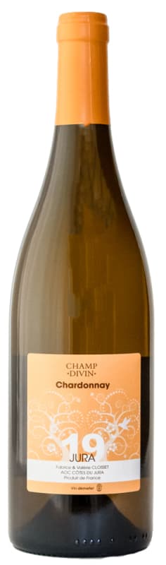Champ Divin Chardonnay 2019 Front Bottle Shot