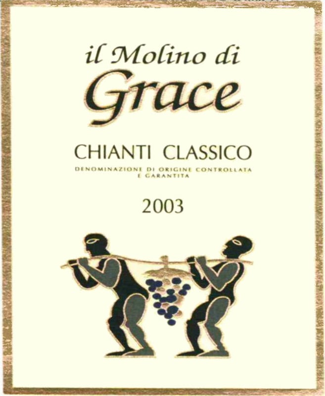 Il Molino di Grace Chianti Classico 2003 Front Label
