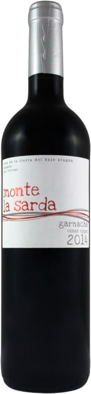 Monte La Sarda Garnacha 2014 Front Bottle Shot