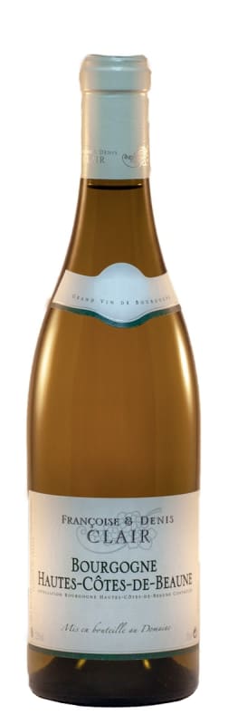 Francoise & Denis Clair Bourgogne Blanc Hautes Cotes de Beaune 2017 Front Bottle Shot