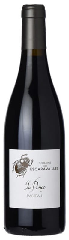 Domaine des Escaravailles Rasteau La Ponce 2018 Front Bottle Shot