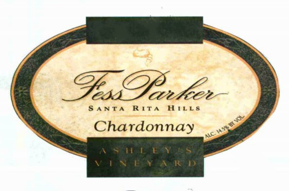 Fess Parker Chardonnay 2003 Front Label
