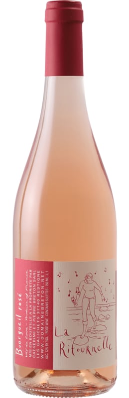 Catherine & Pierre Breton La Ritournelle Rose 2025 Front Bottle Shot