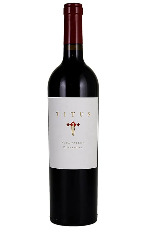 Titus Zinfandel 2018 Front Bottle Shot