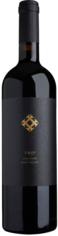 Two Squared Red Blend 2017 Front Bottle Shot