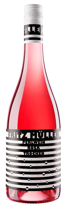 Fritz Muller Rosa Secco Front Bottle Shot