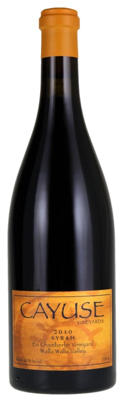 Cayuse En Chamberlin Syrah 2010 Front Bottle Shot